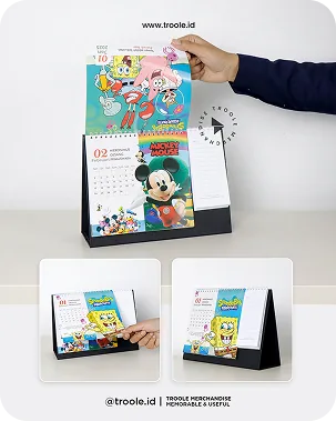 Kalender Meja + Notes